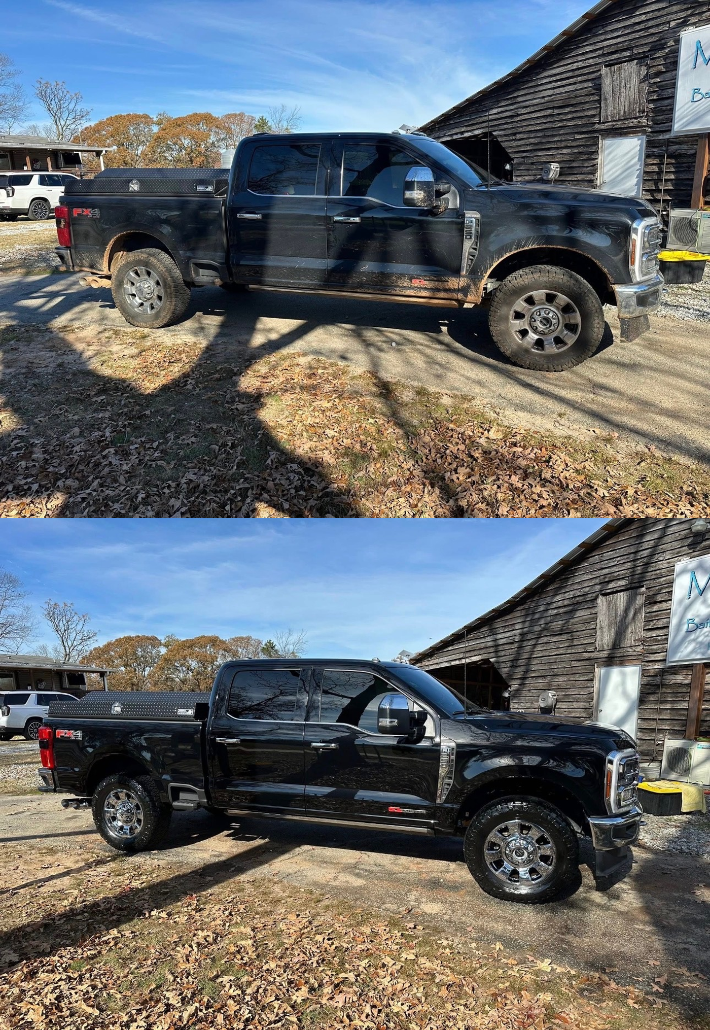 Auto detailing before and after – set 3