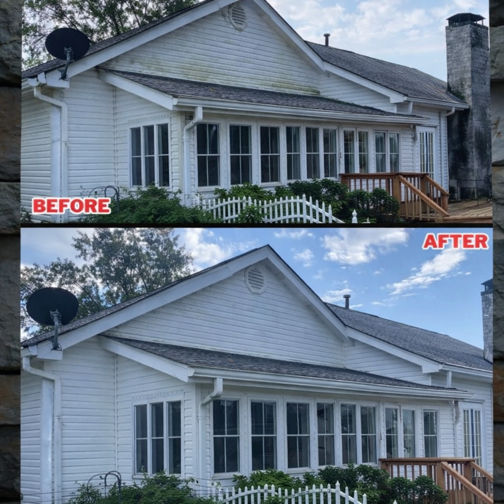 Before and after – project 11